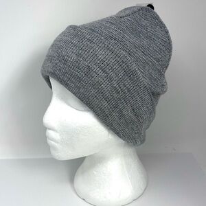 Sole Society metallic shimmer slouchy knit beanie